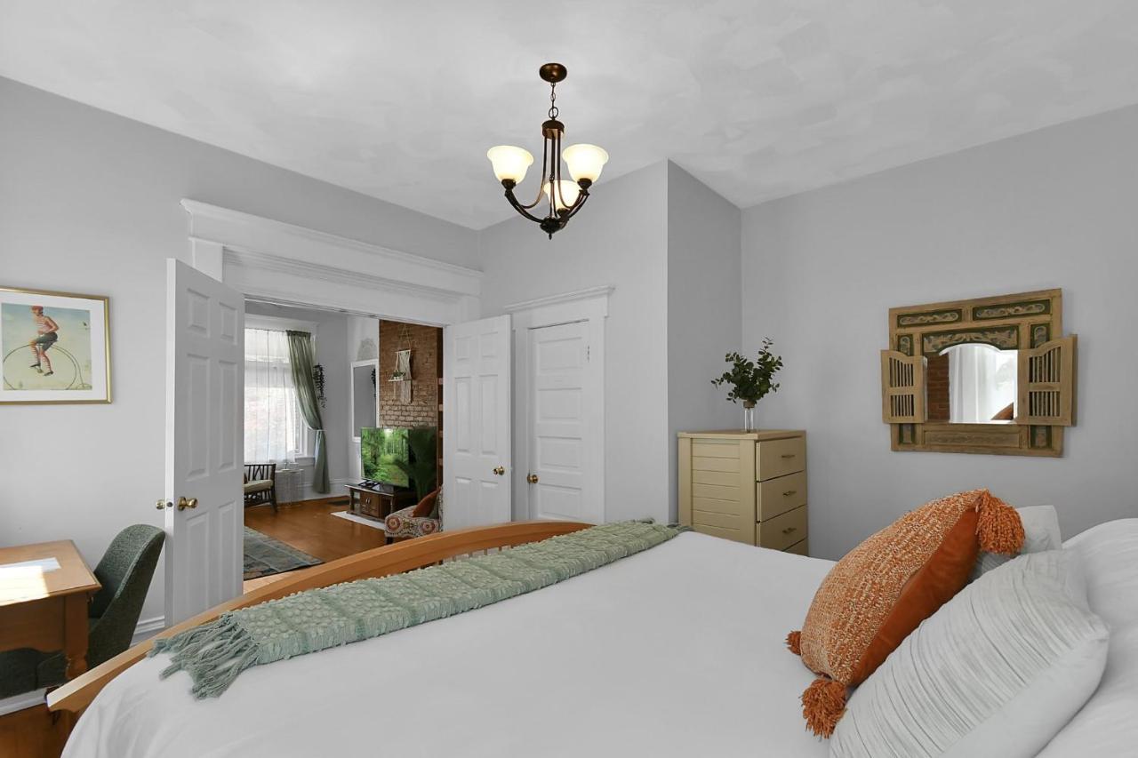 Modern Boho Stylish 1Br Near Dt On Historic Street Leilighet Columbus Eksteriør bilde